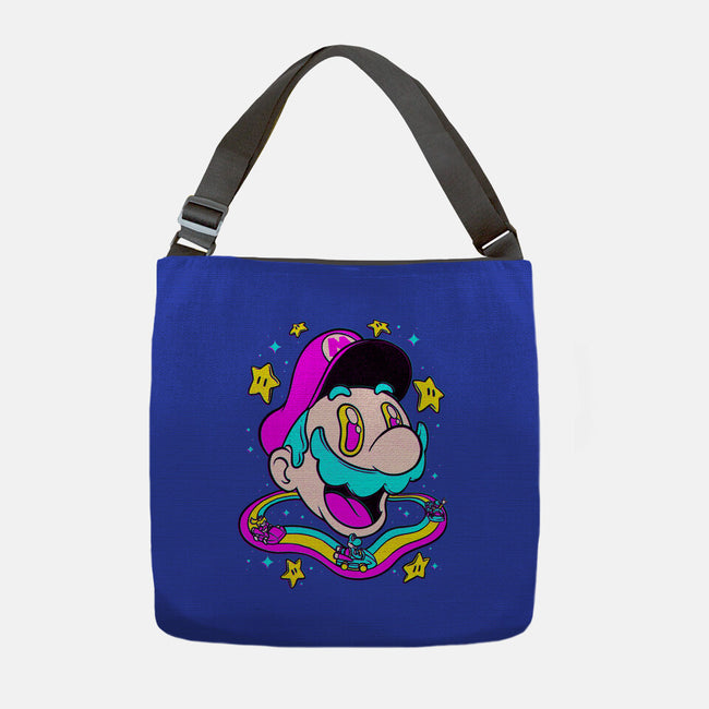 Psychedelic Mushroom Race-None-Adjustable Tote-Bag-Studio Mootant