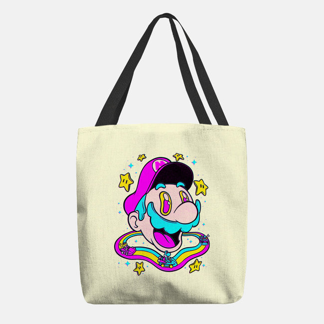 Psychedelic Mushroom Race-None-Basic Tote-Bag-Studio Mootant
