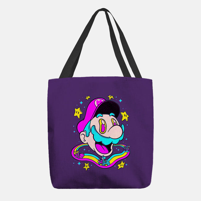 Psychedelic Mushroom Race-None-Basic Tote-Bag-Studio Mootant