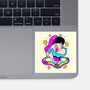 Psychedelic Mushroom Race-None-Glossy-Sticker-Studio Mootant