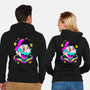 Psychedelic Mushroom Race-Unisex-Zip-Up-Sweatshirt-Studio Mootant