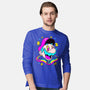 Psychedelic Mushroom Race-Mens-Long Sleeved-Tee-Studio Mootant