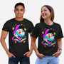 Psychedelic Mushroom Race-Unisex-Basic-Tee-Studio Mootant