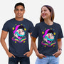 Psychedelic Mushroom Race-Unisex-Basic-Tee-Studio Mootant
