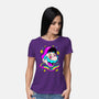 Psychedelic Mushroom Race-Womens-Basic-Tee-Studio Mootant