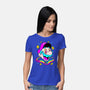 Psychedelic Mushroom Race-Womens-Basic-Tee-Studio Mootant