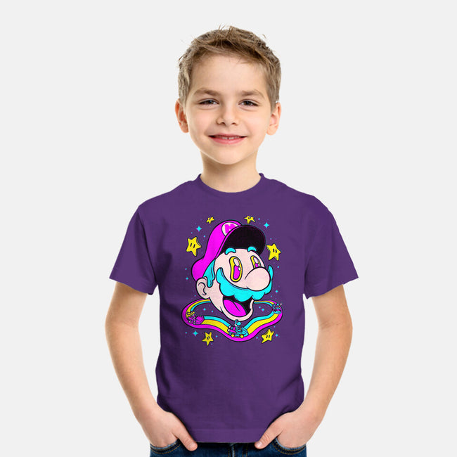 Psychedelic Mushroom Race-Youth-Basic-Tee-Studio Mootant