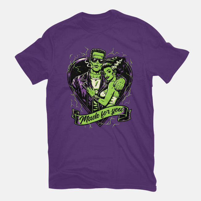 Frankenstein Monster Love-Youth-Basic-Tee-Studio Mootant
