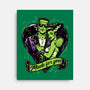Frankenstein Monster Love-None-Stretched-Canvas-Studio Mootant