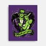 Frankenstein Monster Love-None-Stretched-Canvas-Studio Mootant