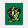 Frankenstein Monster Love-None-Matte-Poster-Studio Mootant