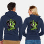 Frankenstein Monster Love-Unisex-Zip-Up-Sweatshirt-Studio Mootant