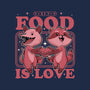 Fast Food Animals Love-Womens-V-Neck-Tee-Studio Mootant