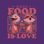 Fast Food Animals Love-None-Stretched-Canvas-Studio Mootant
