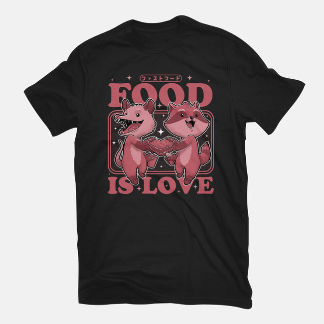 Fast Food Animals Love-Mens-Basic-Tee-Studio Mootant