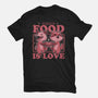 Fast Food Animals Love-Mens-Basic-Tee-Studio Mootant