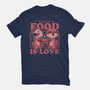 Fast Food Animals Love-Mens-Premium-Tee-Studio Mootant