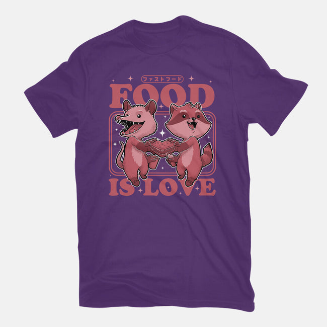 Fast Food Animals Love-Mens-Basic-Tee-Studio Mootant