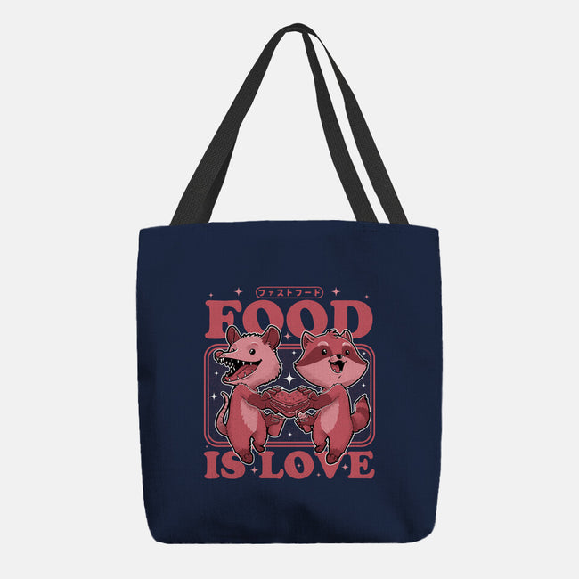 Fast Food Animals Love-None-Basic Tote-Bag-Studio Mootant