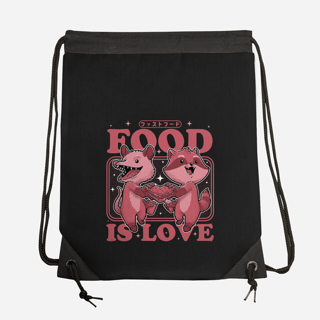 Fast Food Animals Love-None-Drawstring-Bag-Studio Mootant