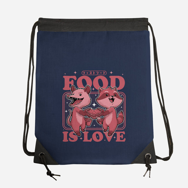 Fast Food Animals Love-None-Drawstring-Bag-Studio Mootant
