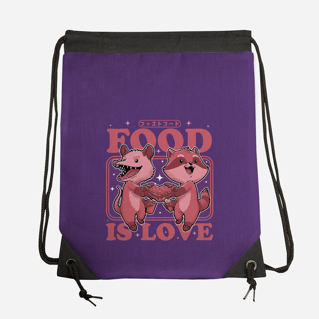 Fast Food Animals Love-None-Drawstring-Bag-Studio Mootant