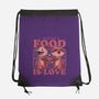 Fast Food Animals Love-None-Drawstring-Bag-Studio Mootant