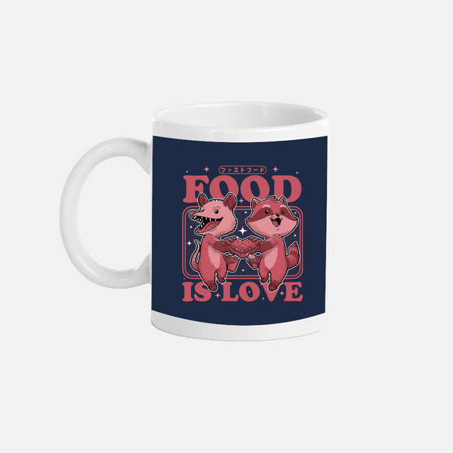 Fast Food Animals Love-None-Mug-Drinkware-Studio Mootant