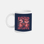 Fast Food Animals Love-None-Mug-Drinkware-Studio Mootant