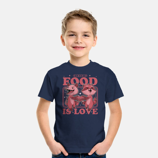 Fast Food Animals Love-Youth-Basic-Tee-Studio Mootant