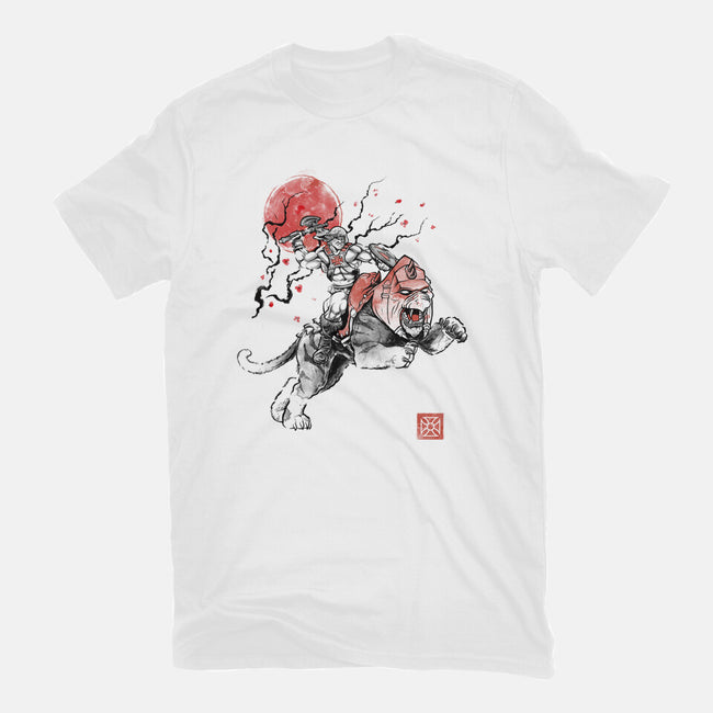 The Invincible Of Eternia Sumi-E-Unisex-Basic-Tee-Astrobot Invention