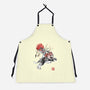 The Invincible Of Eternia Sumi-E-Unisex-Kitchen-Apron-Astrobot Invention
