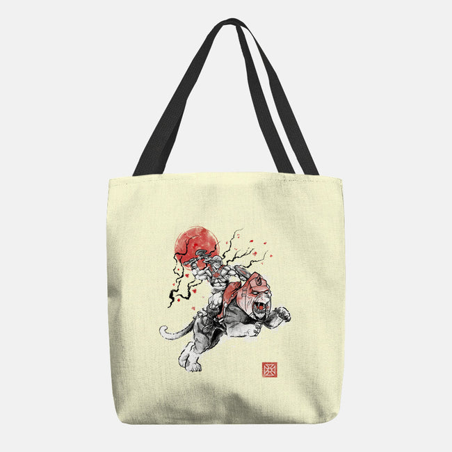 The Invincible Of Eternia Sumi-E-None-Basic Tote-Bag-Astrobot Invention