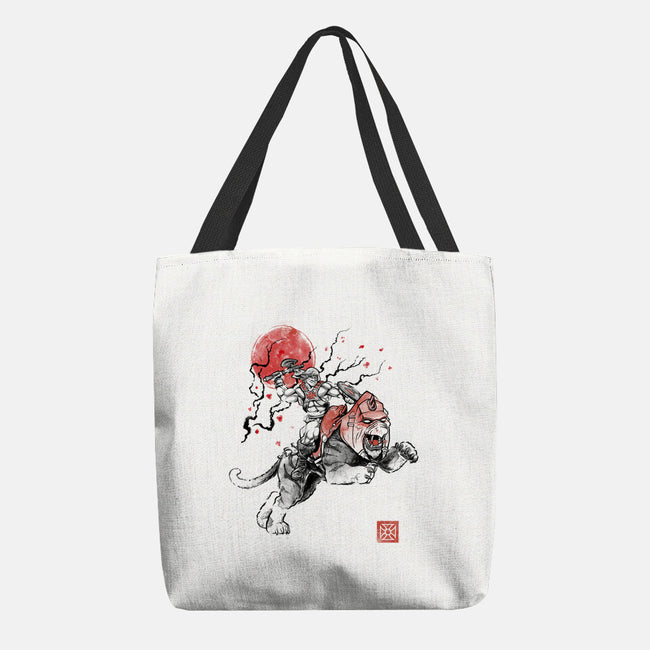 The Invincible Of Eternia Sumi-E-None-Basic Tote-Bag-Astrobot Invention