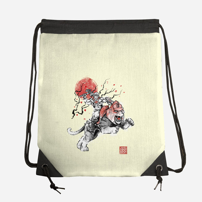 The Invincible Of Eternia Sumi-E-None-Drawstring-Bag-Astrobot Invention