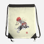 The Invincible Of Eternia Sumi-E-None-Drawstring-Bag-Astrobot Invention