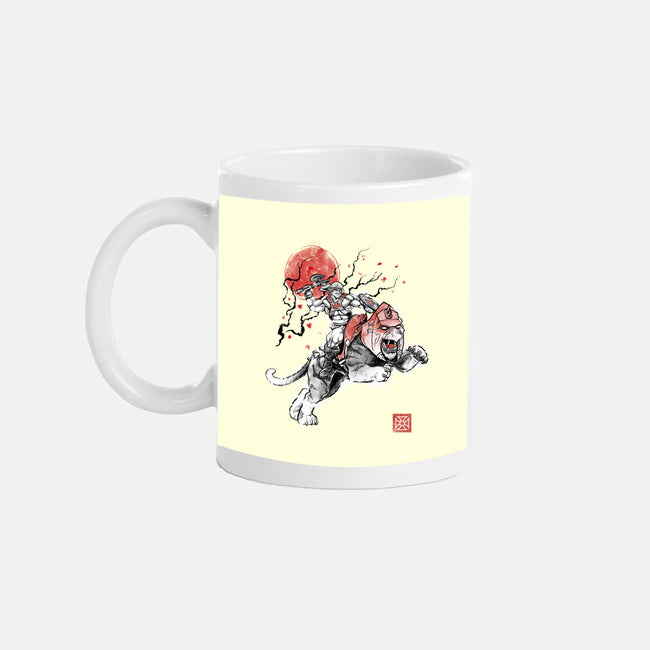 The Invincible Of Eternia Sumi-E-None-Mug-Drinkware-Astrobot Invention