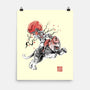 The Invincible Of Eternia Sumi-E-None-Matte-Poster-Astrobot Invention
