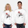The Invincible Of Eternia Sumi-E-Unisex-Crew Neck-Sweatshirt-Astrobot Invention