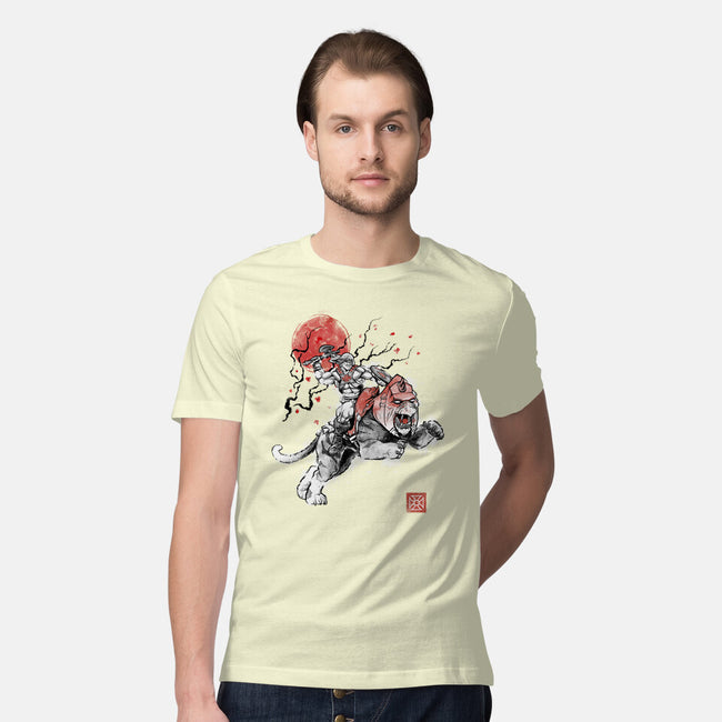 The Invincible Of Eternia Sumi-E-Mens-Premium-Tee-Astrobot Invention