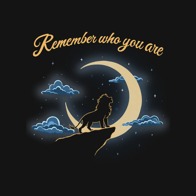 Remember Who You Are Moonlight-Womens-Fitted-Tee-Loobs