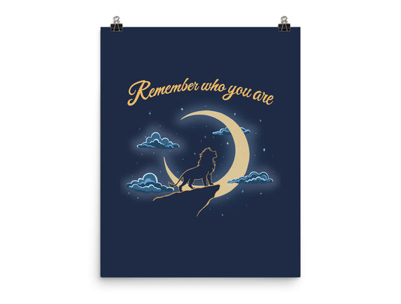Remember Who You Are Moonlight