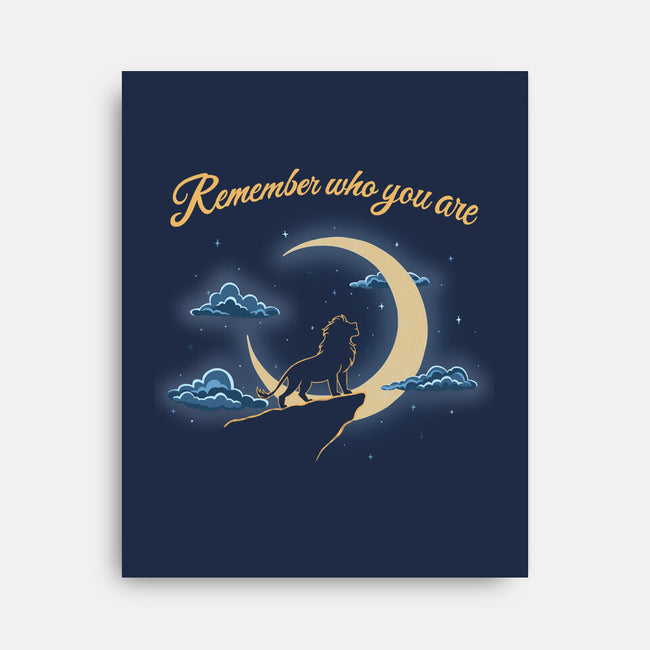 Remember Who You Are Moonlight-None-Stretched-Canvas-Loobs