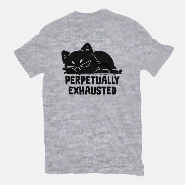 Perpetually Exhausted-Unisex-Basic-Tee-koalastudio