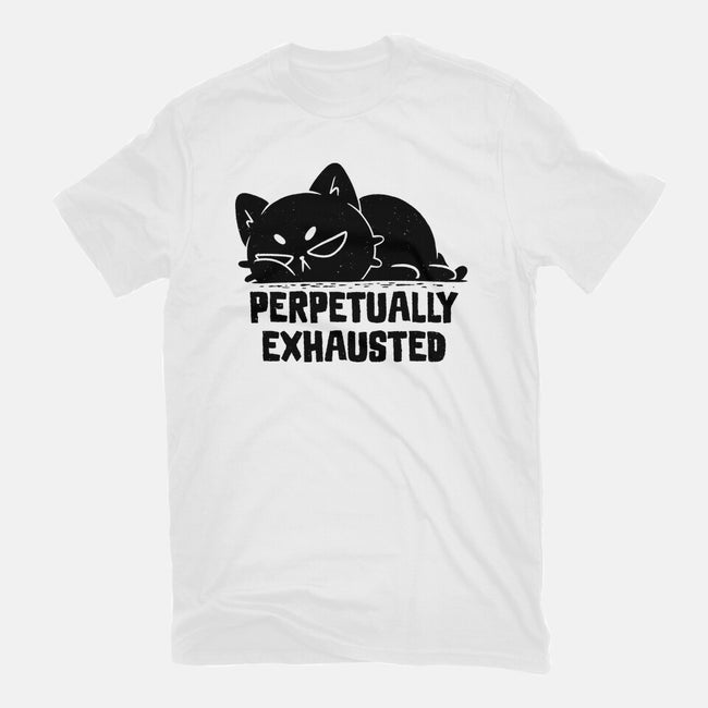 Perpetually Exhausted-Unisex-Basic-Tee-koalastudio