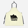 Perpetually Exhausted-Unisex-Kitchen-Apron-koalastudio