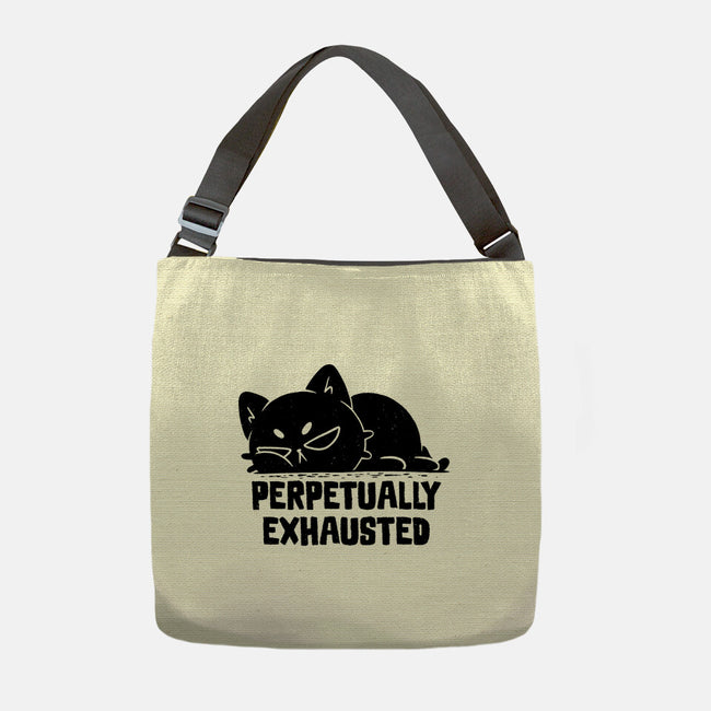 Perpetually Exhausted-None-Adjustable Tote-Bag-koalastudio