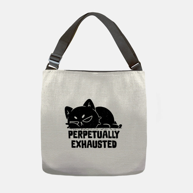 Perpetually Exhausted-None-Adjustable Tote-Bag-koalastudio