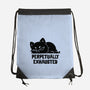 Perpetually Exhausted-None-Drawstring-Bag-koalastudio