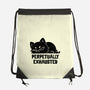 Perpetually Exhausted-None-Drawstring-Bag-koalastudio